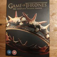 Game of Thrones complete second season DVD