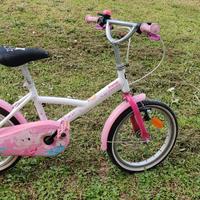 Bicicletta bimba 16" B'Twin - Usata ma Robusta 