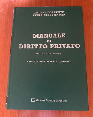 Manuale Diritto Privato (Torrente e Schlesinger)