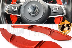 PALETTE Cambio Volante per VOLKSWAGEN Paddle Rosse