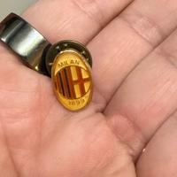 Pin Spilla AC Milan Vintage - Logo Ovale Oro 1899