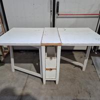 TAVOLO IKEA NORDEN BIANCO RICHIUDIBILE