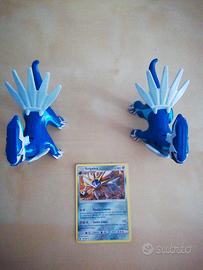 SOLGALEO RARO E DUE STATUETTE DI DIALGA