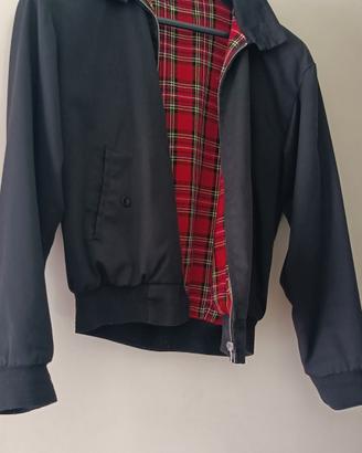 Harrington giacca nera S uomo