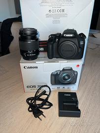 Canon 2000D kit completo
