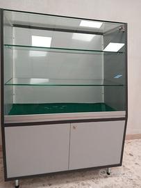 Vetrina espositore da negozio e casa con cassetti