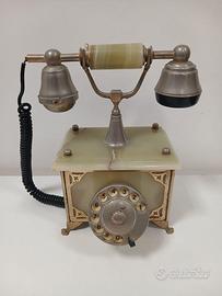 TELEFONO VINTAGE IN ONICE, ANNI 60/70 REVISIONARE.
