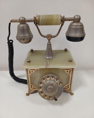 TELEFONO VINTAGE IN ONICE, ANNI 60/70 REVISIONARE.