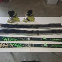 Sci e scarponi da alpinismo