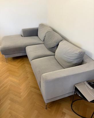 Divano 3 posti con chaise longue