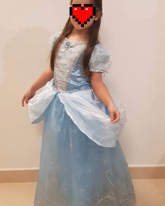 vestito carnevale cenerentola Disney 