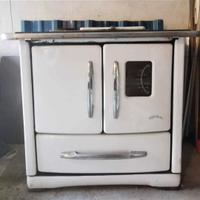 Stufa cucina a legna vintage Super Blanka -Putagé 