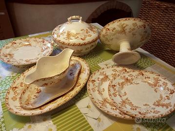 set ceramiche antiche francesi