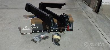 Portasci per barre portatutto. 