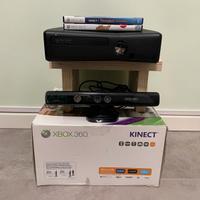 Console XBOX 360 Slim + Kinect