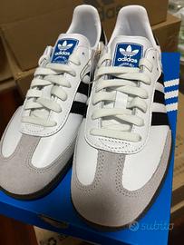 Adidas Samba OG Cloud White Core Black (Uomo)