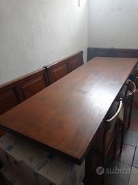 tavolo e panca