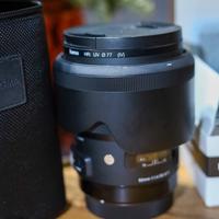 Sigma art 50mm 1.4 Dg Hsm  Canon Ef (come nuovo)