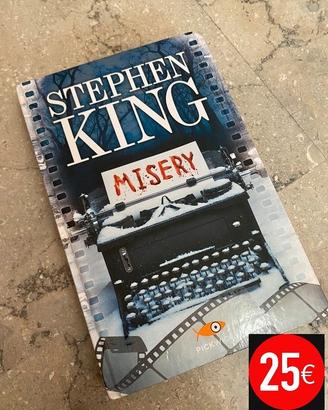 Misery, di Stephen King - copertina rigida