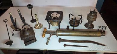 lotto vecchi strumenti antichi
