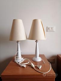 Abat-jour in legno da comodino