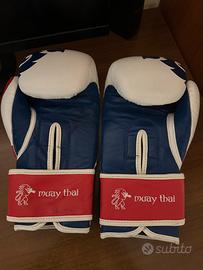 Guanti e caschetto boxe