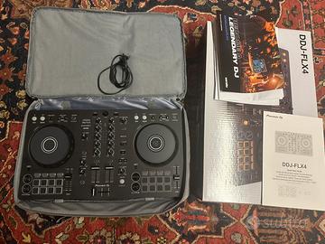 Controller DJ Pioneer DDJ-FLX4 Borsa e scatola