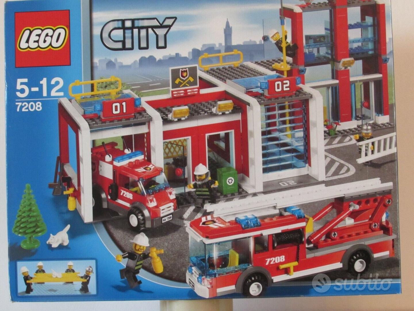 Mattoncini LEGO CITY Caserma Pompieri 7208 a € 90 - Tutto per i bambini In  vendita a Asti