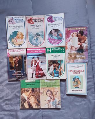 Libri romantici Harmony, ecc 