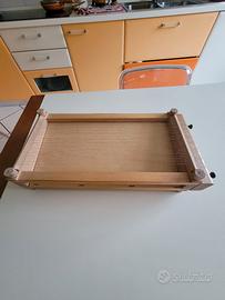 strumento  in legno per pasta alla chitarra 