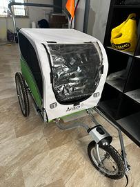 Carrello bicicletta per cani LARGE