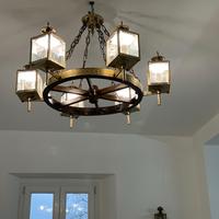 Lampadario stile country