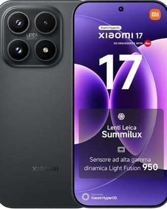 XIAOMI 17 5G 512GB DUAL SIM DISPLAY 6.3" 12GB RAM