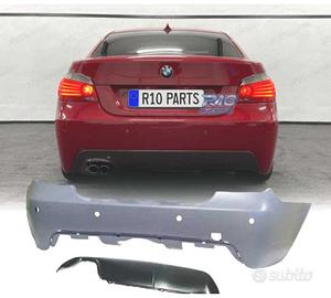 PARAURTI POSTERIORE BMW E60 07-10 LOOK M PDC