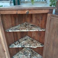 angoliera arte povera 92 x 65 x 1,18