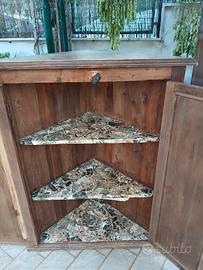 angoliera arte povera 92 x 65 x 1,18