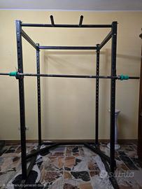 Rack, bilanciere e e dischi 