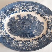 Piatto da esposizione in ceramica inglese