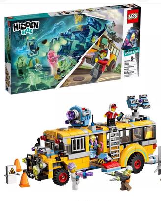 Lego school bus hidden side 70423