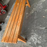 Panchina in legno