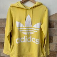 felpa Adidas gialla