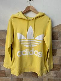 felpa Adidas gialla