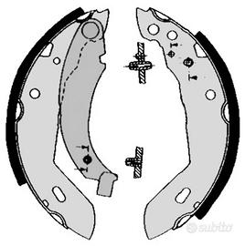 Brembo Kit Ganasce S68518 Peugeot, Renault