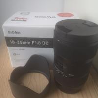 Sigma 18 35 1.8 DC HSM Canon 