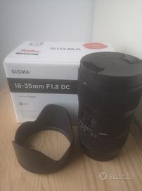 Sigma 18 35 1.8 DC HSM Canon 