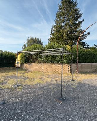 Gazebo 3x3 in ferro