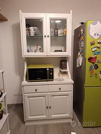 Mobile credenza con vetrinetta di alta qualità