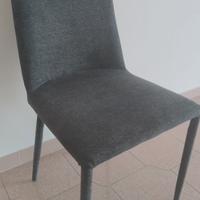 Set 4 Sedie in tessuto