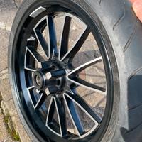 COPPIA CERCHI FORGIATI DUCATI DIAVEL COME NUOVI