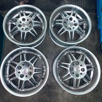 Cerchi momo racer silver canale rovescio 15”
